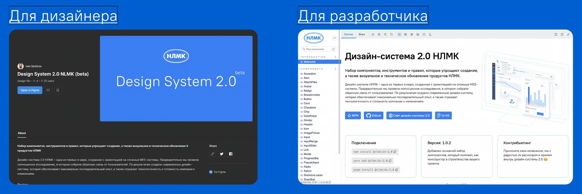 Открытая дизайн-система: файл в Figma Community и Storybook