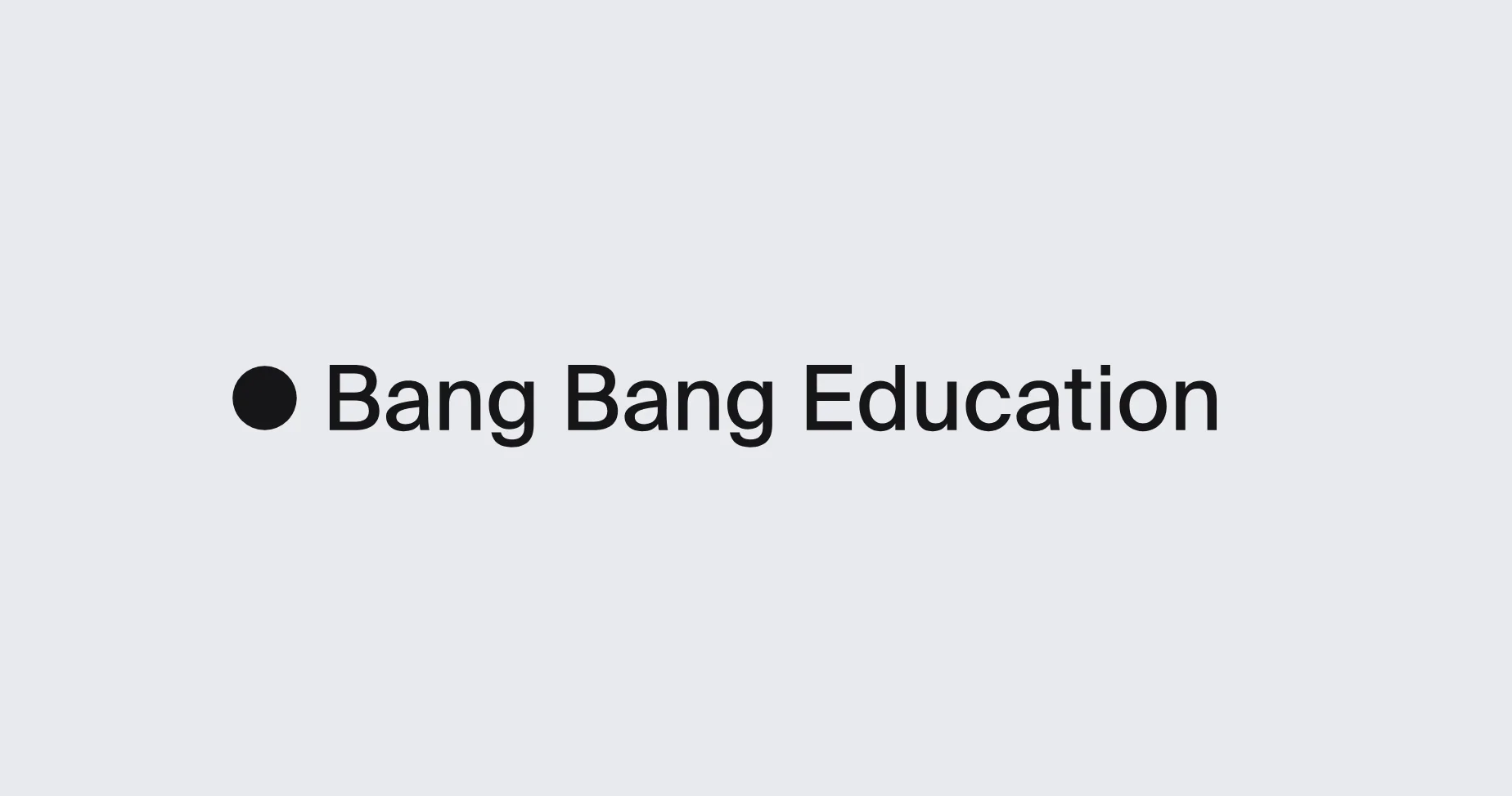 Логотип Bang Bang Education